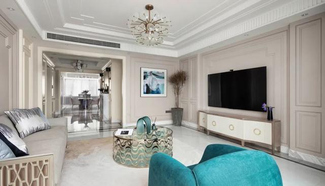 210㎡现代轻奢,华丽优雅的设计,不凡脱俗好高级