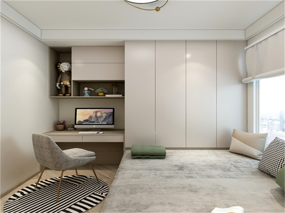 一家四口住房设计,温温柔柔的感觉