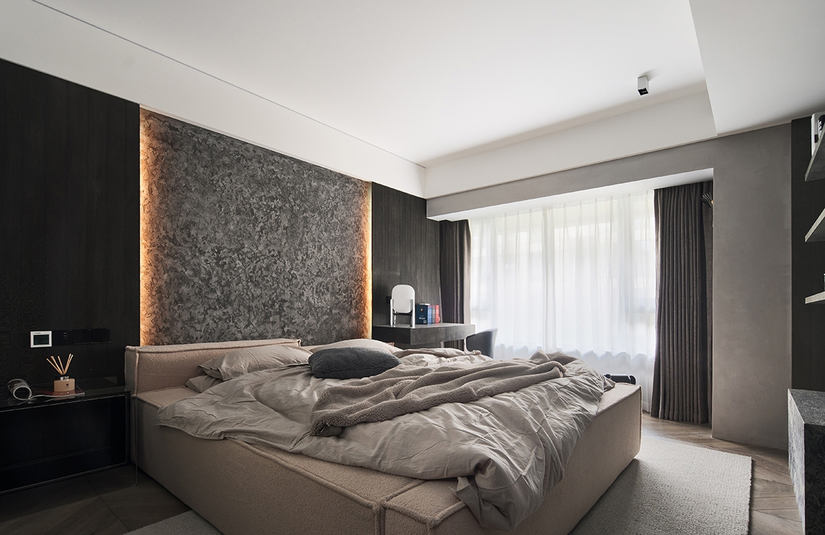 118㎡公寓软装设计,超有设计感!