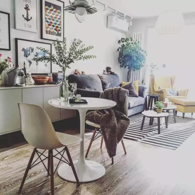 90后文艺青年,仅花6w爆改小户型单身公寓