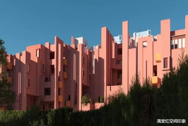 苗寨|梦境实现，建筑天才的天才之作——西班牙红墙公寓