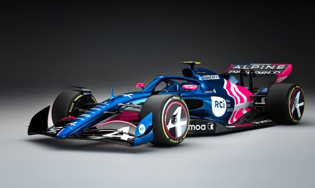 F1|AlpineF1车队官宣BWT成为冠名赞助商，将使用蓝色+粉色的涂装