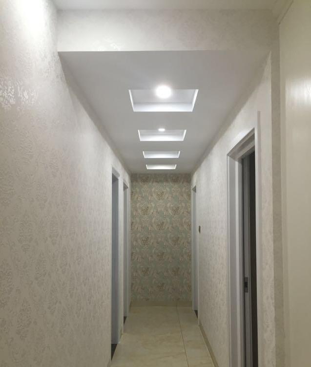 110㎡装修花18万，全屋贴壁纸超漂亮，电视墙设计火遍全小区