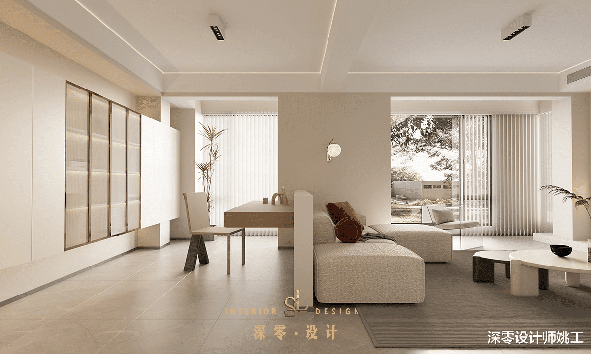 140㎡大平层就在2楼,仅凭他家自带一个院子,就足够让我心动