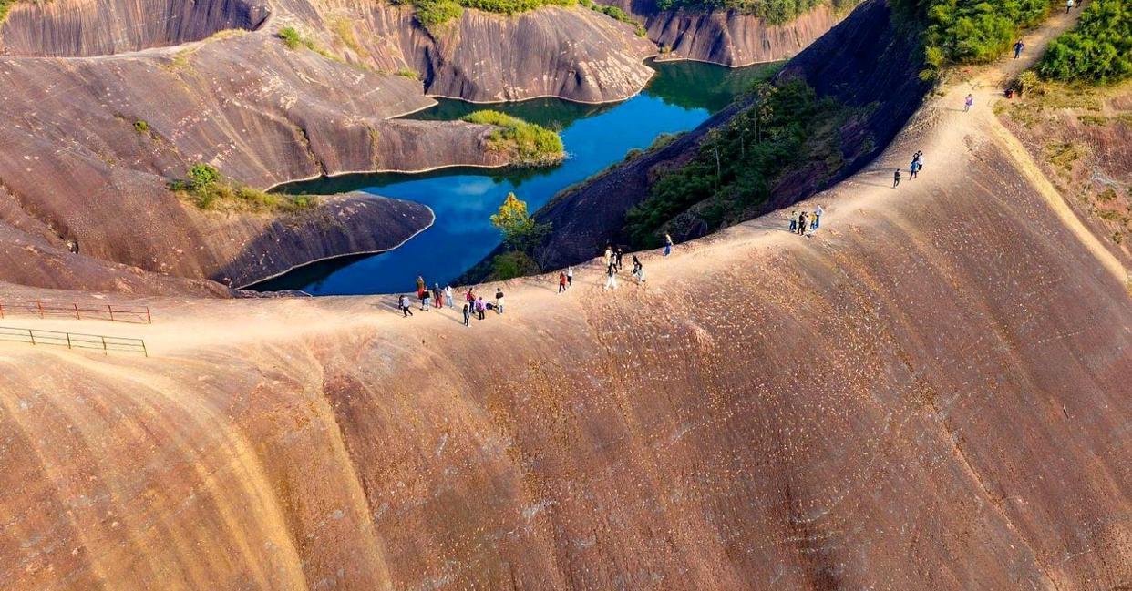 旅游签证|法国游客拍到湖南“高椅岭”照片,引起热议:简直是大自然的馈赠