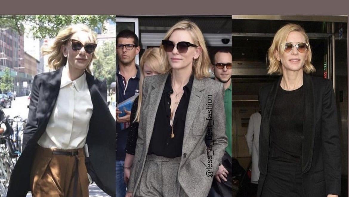 贺兰|53岁的凯特女王好会穿，跟她学职场风穿搭，轻松拿捏沉稳潇洒气场