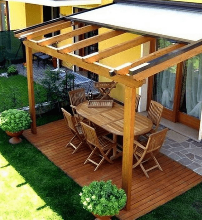 家有院子就这样装，不受冬夏的影响，朋友都爱往这跑