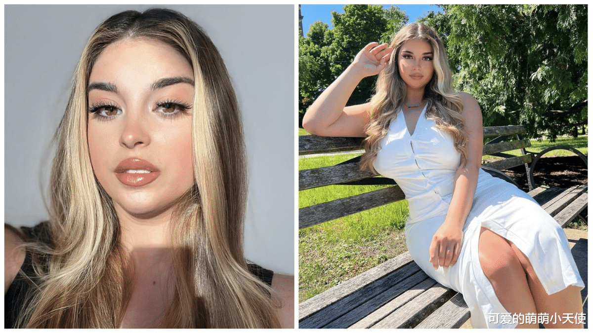 来自美国的豪华大码模特玛德琳-凯特