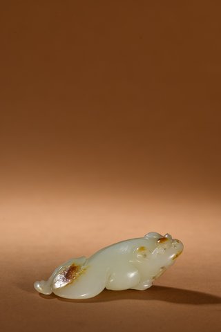 |和田玉金蟾把件