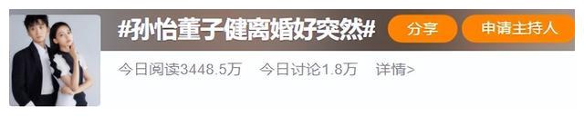 孙怡|董子健孙怡离婚好意外,再细看两人资产和资源,差距早就越来越大