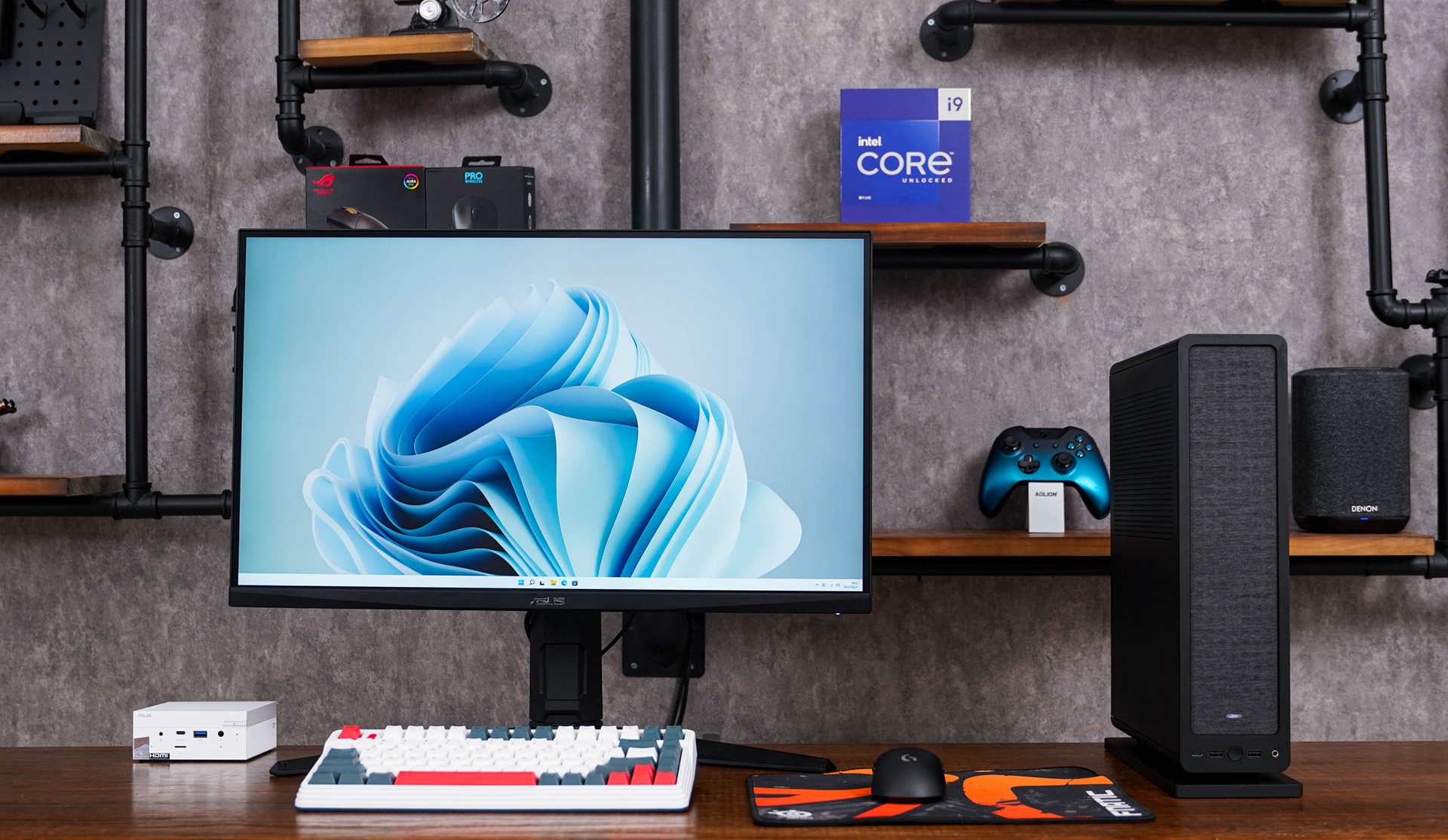 显卡|小桌面PC可参考，打造Ridge无光立卧工控风实用ITX主机