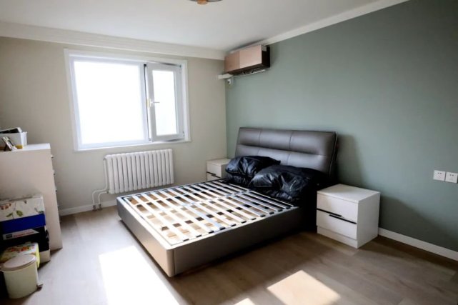 140平现代简约风三室装修,全屋用莫兰迪色系太温馨了