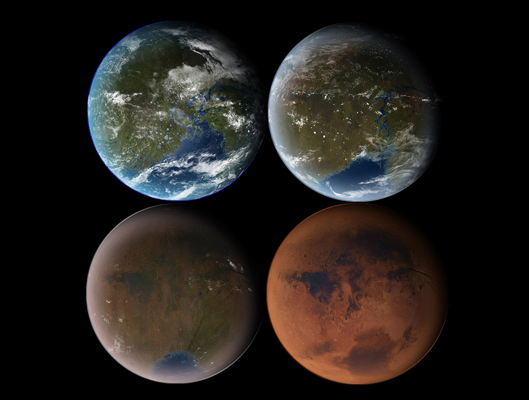 火星上喷出1500公里长的白烟，那是“火星人”在生火吗？
