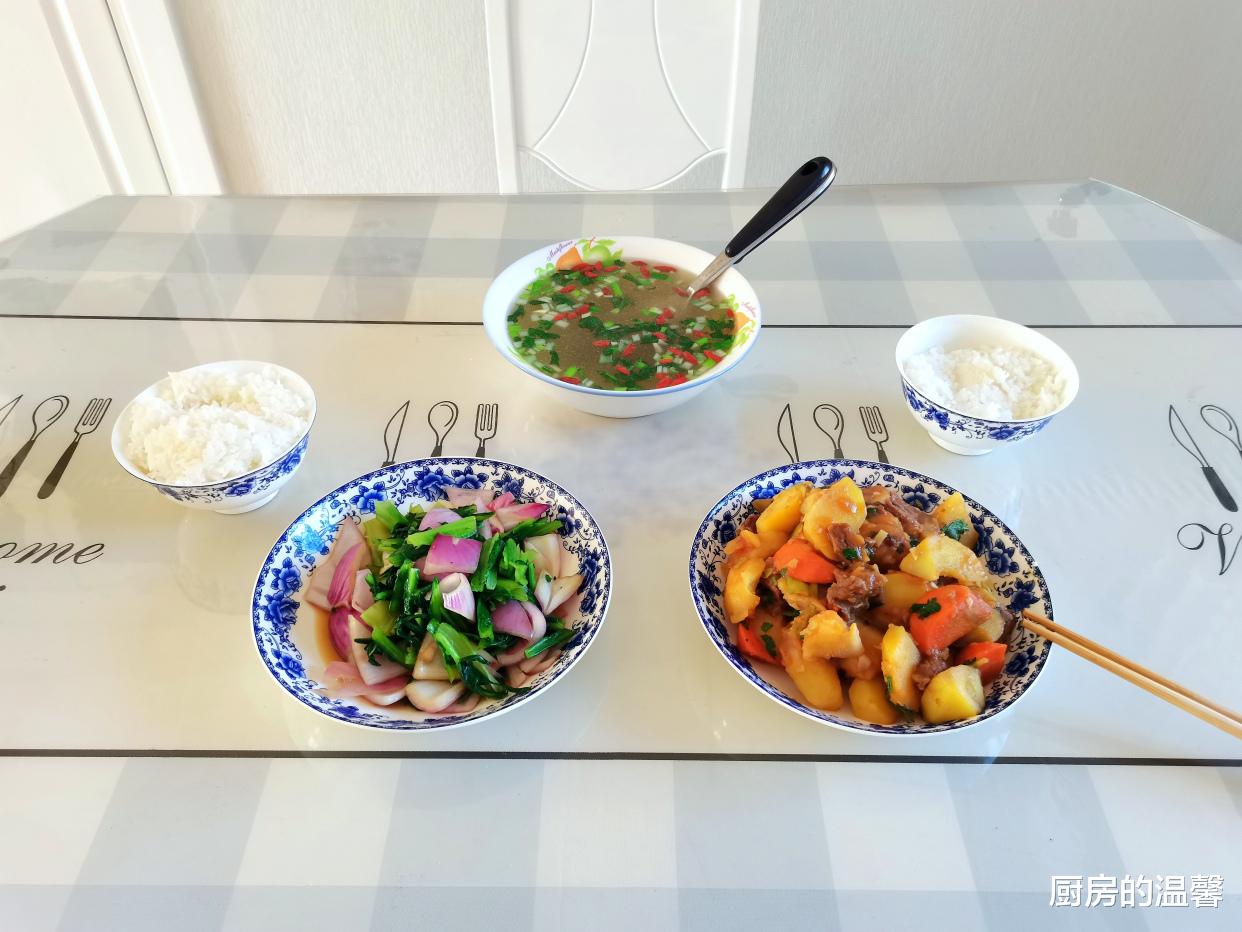 北方人的5天晚餐，荤素搭配，花钱不多吃着香