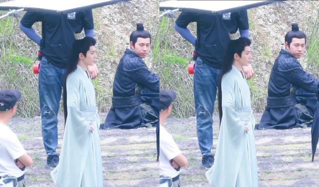 邓为|《长相思》邓为打架路透，涂山家好漂亮，群演说杨紫的妆造很美！