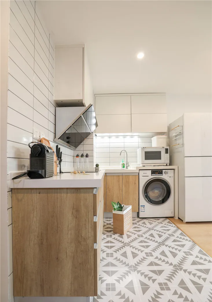 洗衣机放哪里好?这5个位置最合适,美观实用省空间