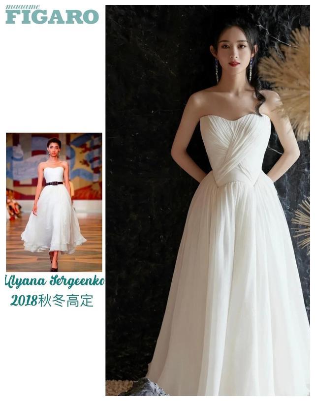 赵丽颖|赵丽颖杨幂同穿高定,曾经被嘲土鳖的赵丽颖真的与时尚无缘吗?