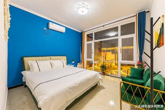 怀柔|北京怀柔九渡河故里民宿，复古田园风独栋院落，四面环山风景极佳