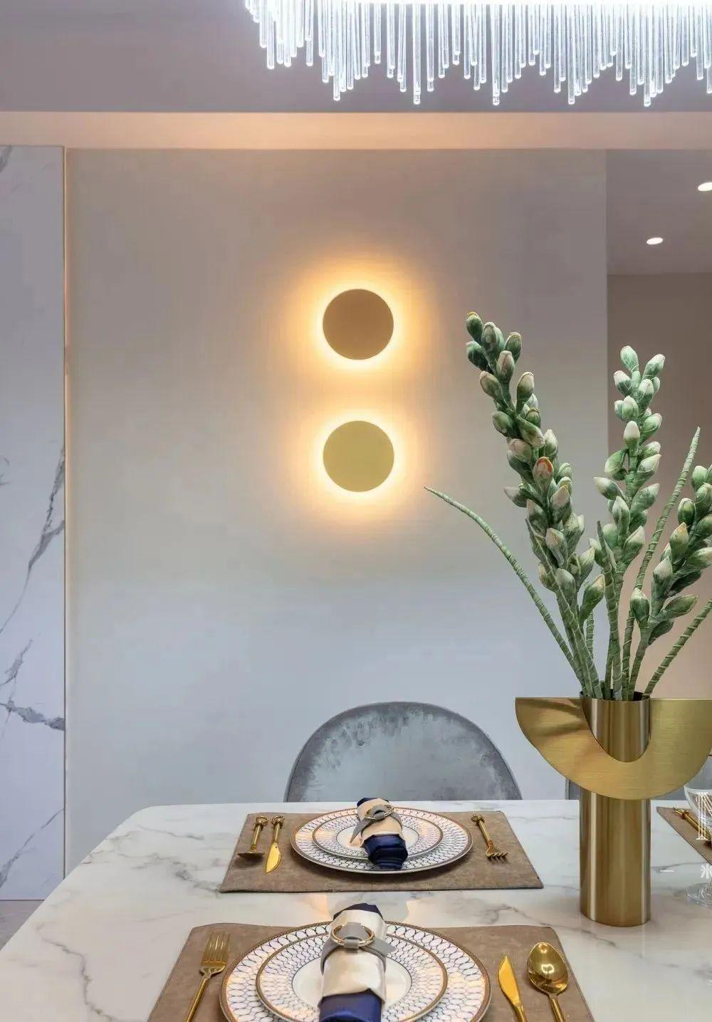 118㎡高颜值美式三居,硬包电视墙设计,低调又有品味!