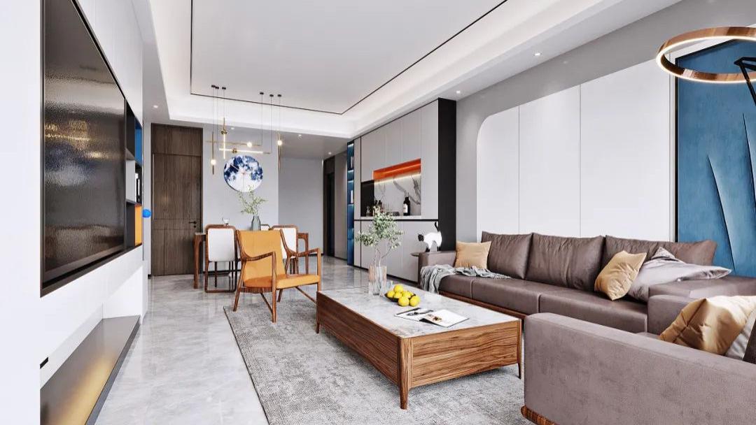 菡萏怡景装饰 | 平淡轻柔现代，伴着这份质朴舒爽，将美好拥入怀中。