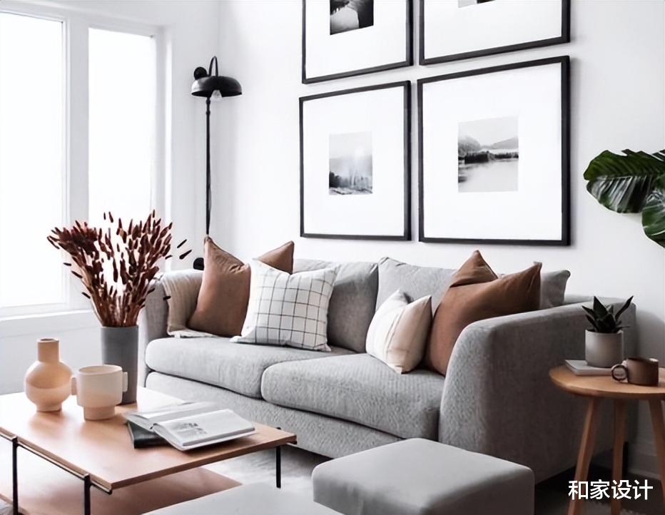 如何把白墙做出高级感?用一些深的颜色,反而能够“点亮”空间