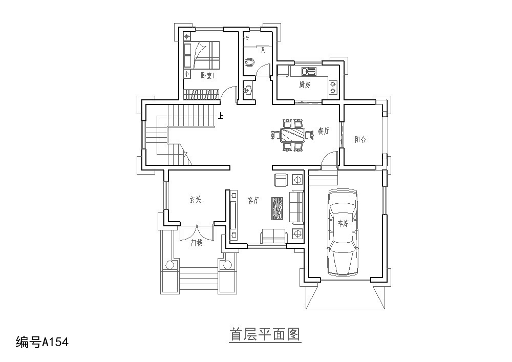 好看又简单的三层楼房设计图，欧式石材别墅，理想的住宅