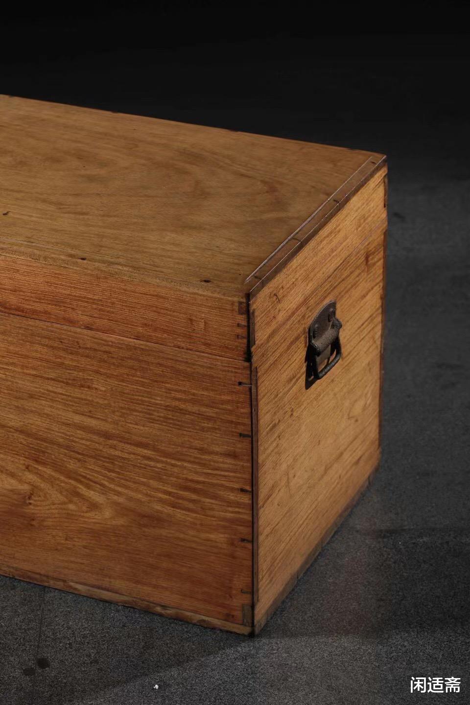 |收藏级，清早期黄花梨书画箱