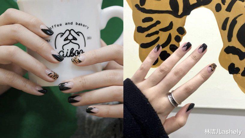 跑步 2022年必做虎年美甲,虎纹质感爆棚,涂鸦老虎+棋盘格更俏皮可爱