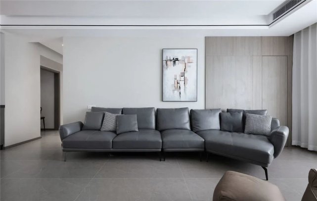 155㎡简约风,承载着三代人的生活,不花哨让家务少一半