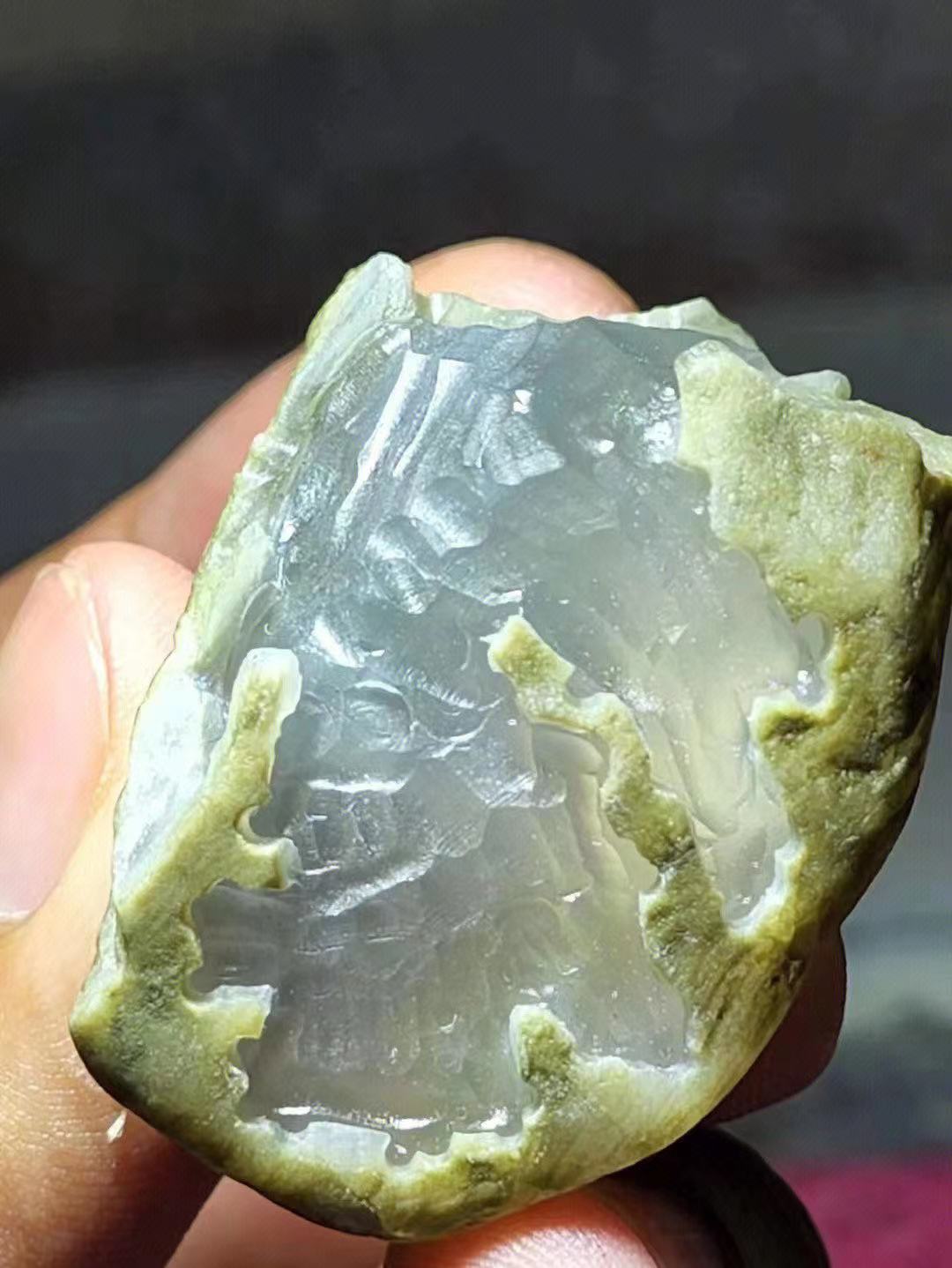 翡翠|翡翠原石收藏料鉴赏，一起来养养眼