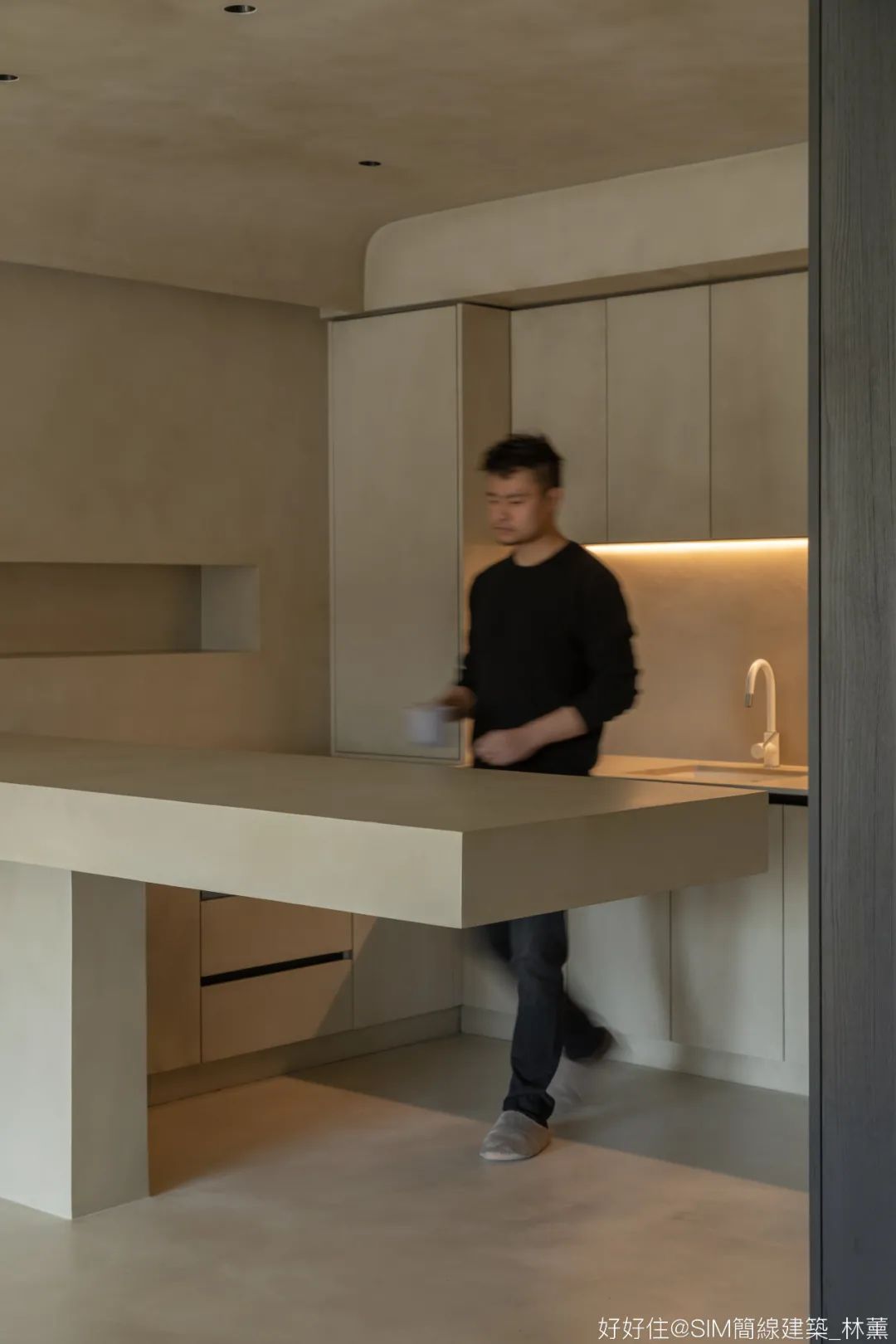 160㎡大地色公寓，每一寸都是质感 ！