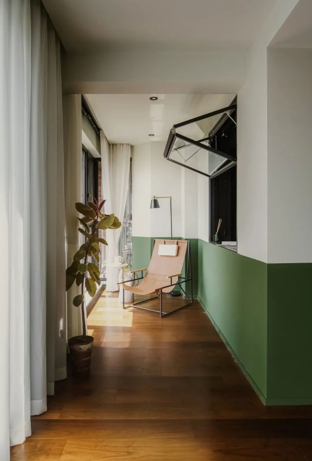 119㎡大胆拼色跳跃的家,比原始户型敞亮一倍不止!