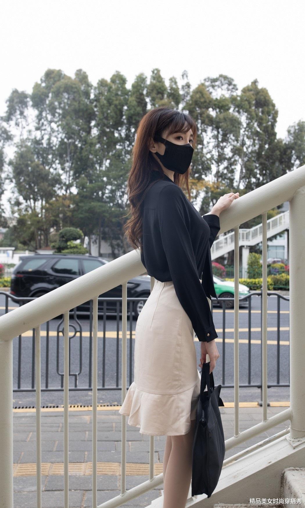 星座女|衬衫和半裙的黄金搭配,轻松get女神级的职场穿搭,精致又优雅