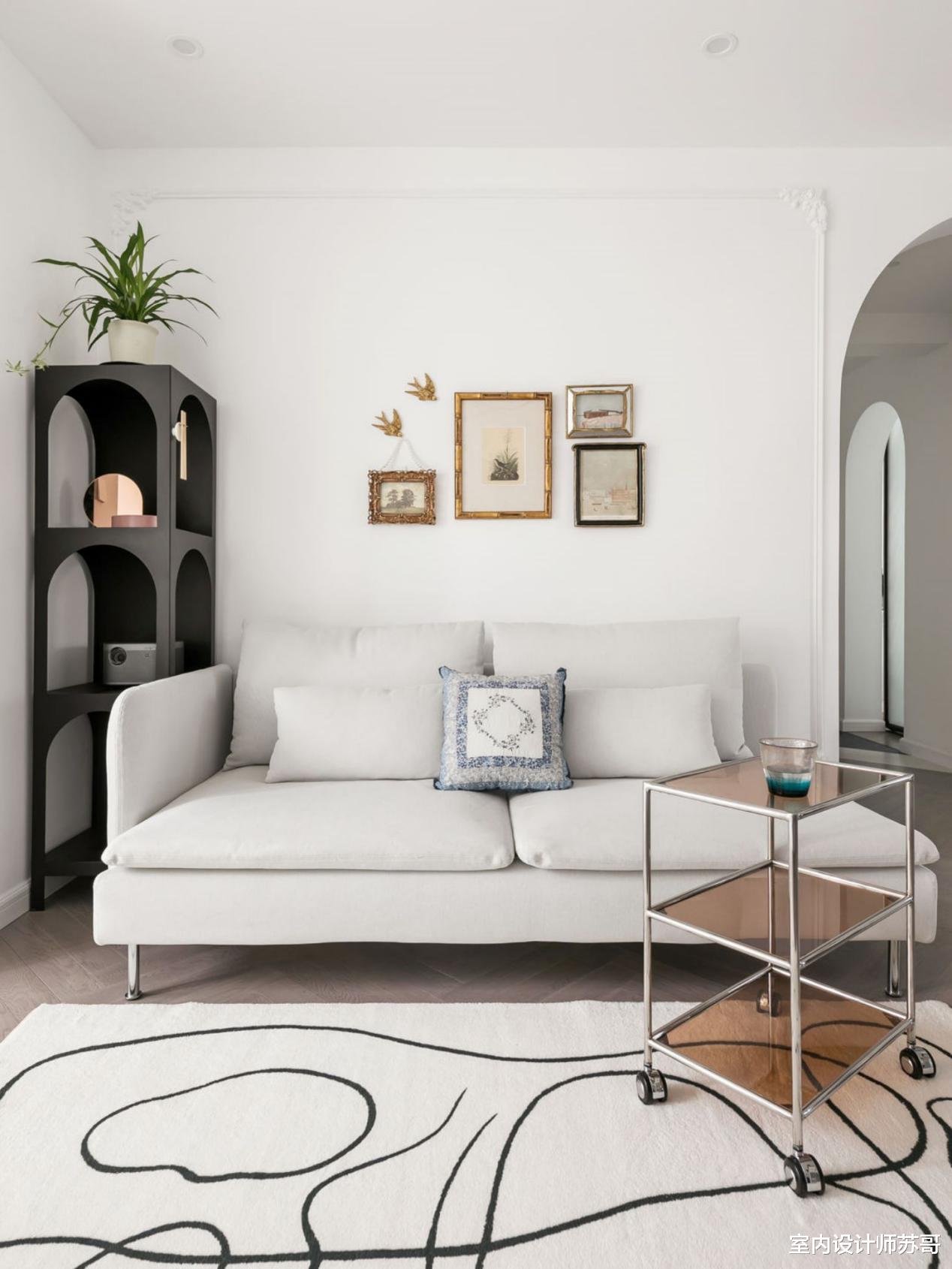 深蓝优雅的简法公寓，感受来自蓝白的清新，实现优雅和现实的共存