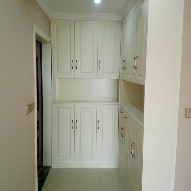 越来越多人新房选择这样，装修特别是全屋柜子，美观实用！