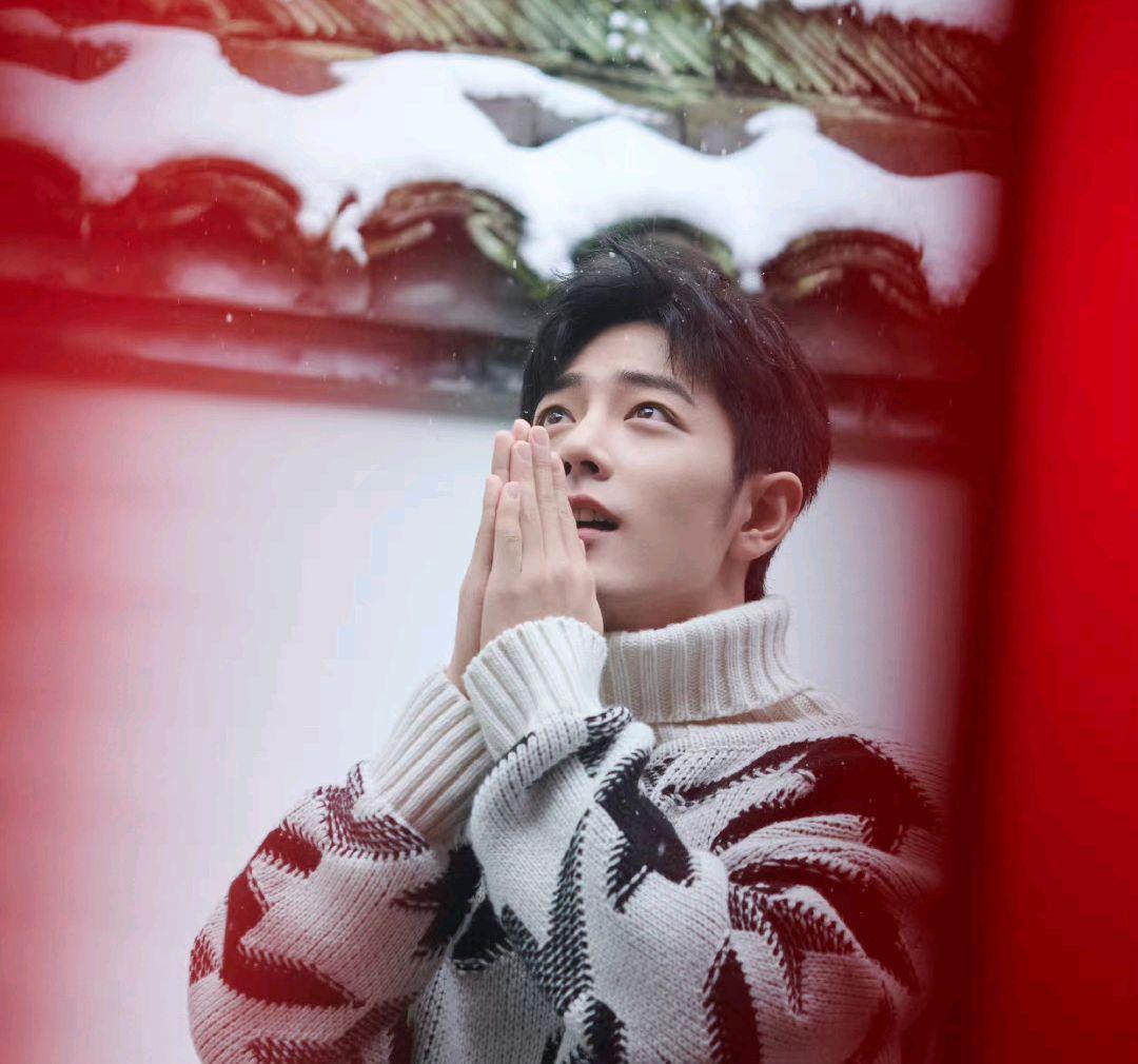 肖战|肖战《除夕》卡点上线雪景大片！还斩获“新身份”，肖战无可挑剔