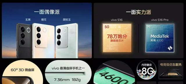 vivoS16系列荣膺全能旗舰之名，外观成“杀手锏”