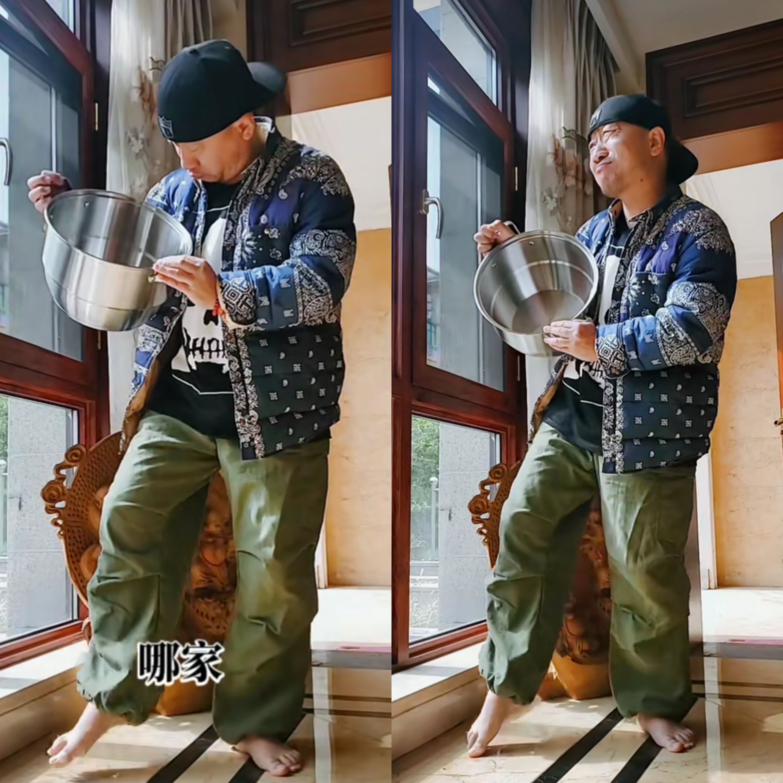 冯小刚|李保田儿子拿大锅赤脚跳舞!豪宅内景曝光,身高1米6被嘲像穿童装