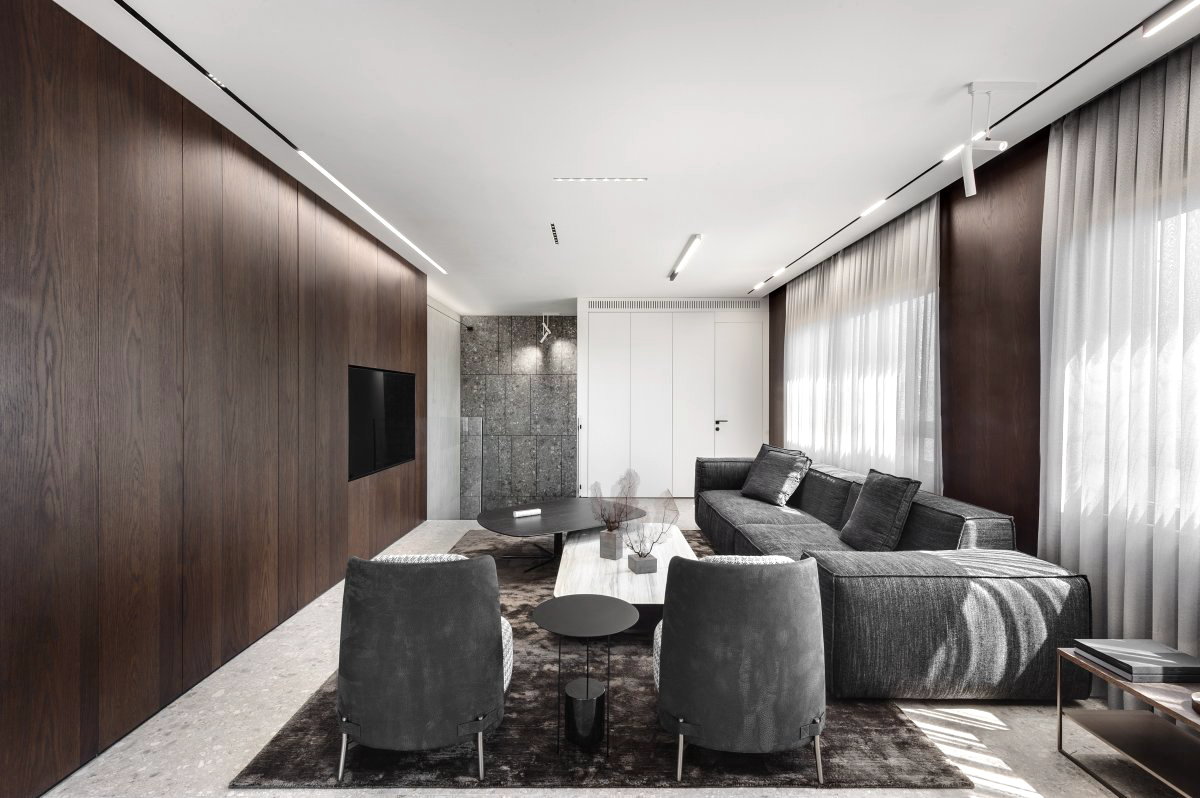 【装修完工】灰色空间丨极简主义的简雅大宅