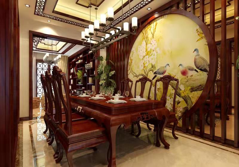 中式红木装修,全屋古典风情让老年人如此舒心