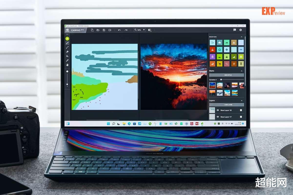 英伟达|华硕灵耀X RTX 3080设计本测试:手握AI与高性能,连接未来的创作设备