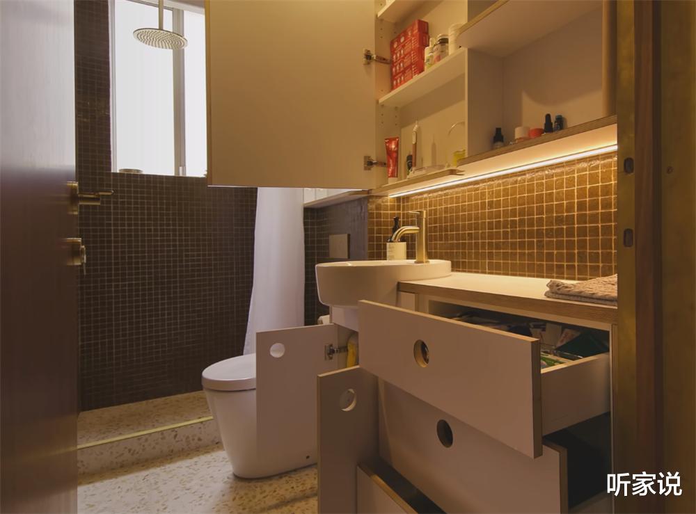 90后小夫妻买下28㎡蜗居,将老破小改成开放式小家,前后差别太大