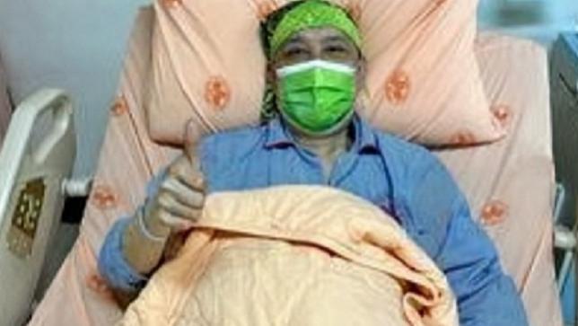 余苑绮|余苑绮病逝24天，疑余天再度中风送VIP门诊，病床虚弱照曝光