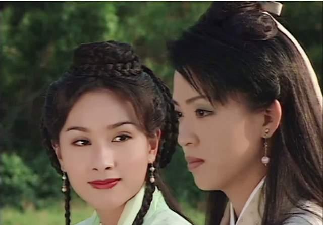 蒋勤勤|当影视剧里亲姐妹同框，蒋勤勤赢了朱茵林心如，陈德容萧蔷差距大