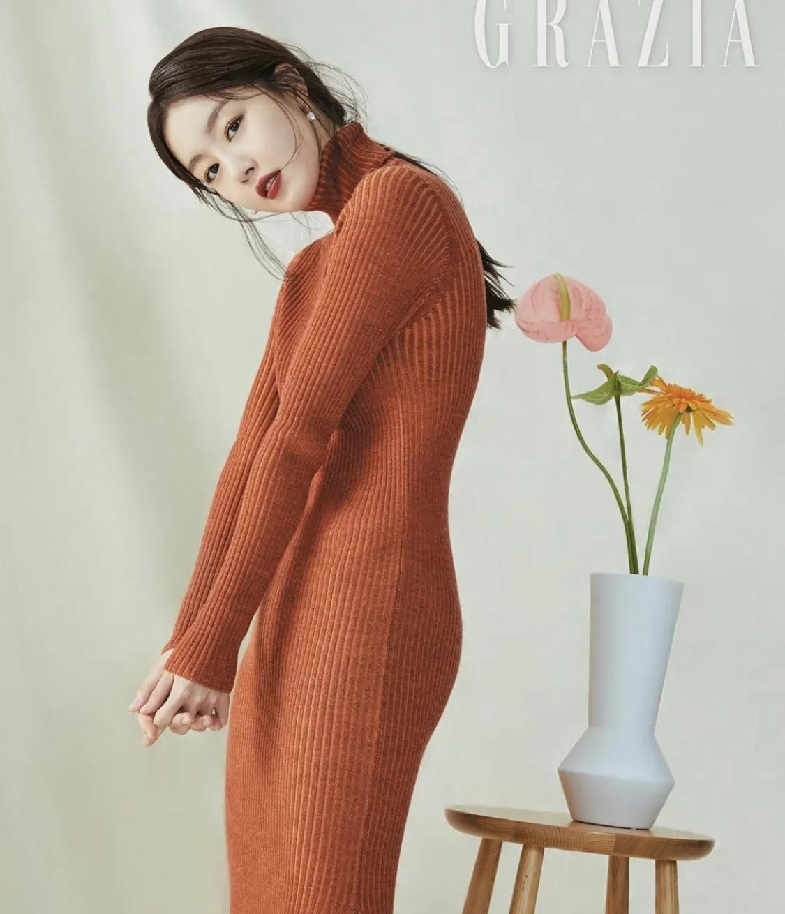 韩善花|韩善花，优雅端庄的知性女神，清甜唯美气质，少女气息爆棚