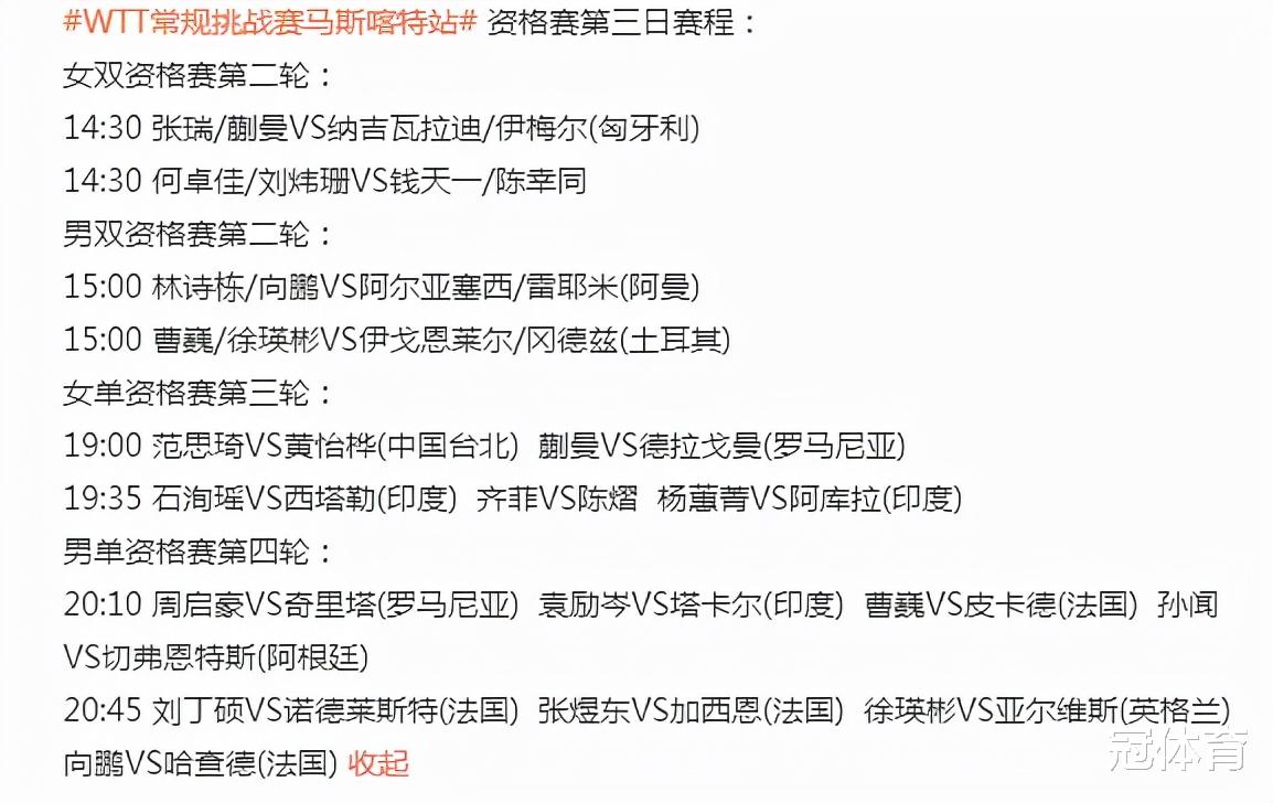 许昕|国乒3人出局！男队外战首败，18岁新星被打11-1，难寻许昕接班人