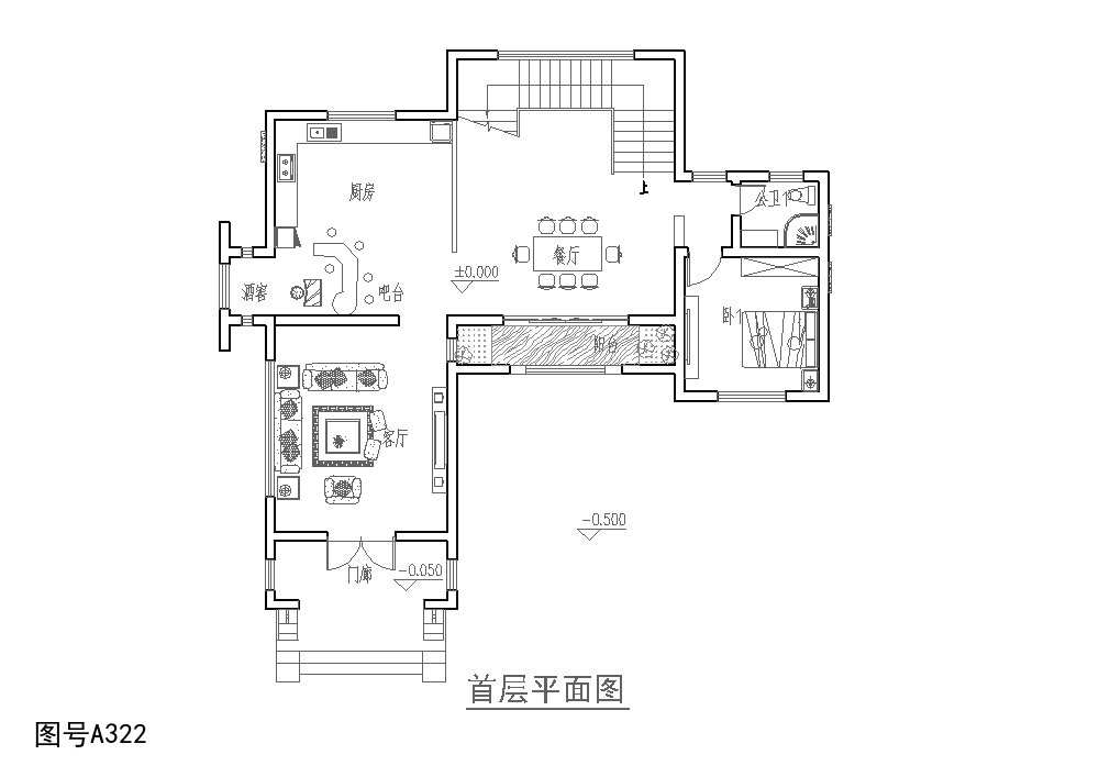 而且两层的设计,建造也没有那么大的压力,功能齐全又美观
