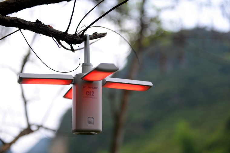 周边游|背行囊走八方路  安营帐悬四瓣花 ---凯瑞兹CL2户外露营灯简单体验