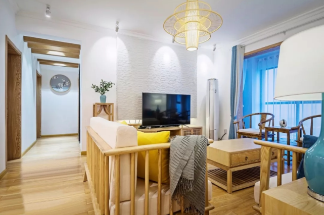 134平用传统中式园林的设计,少了几分浓墨重彩多几分雅致清宁