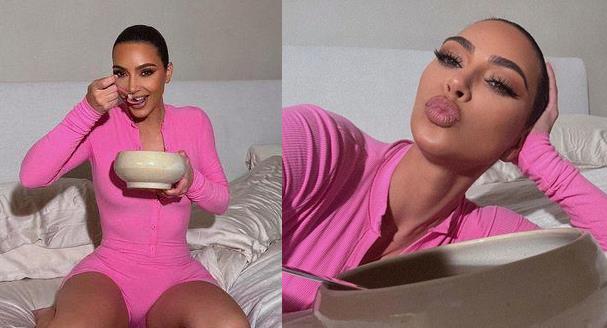 金·卡戴珊|卡戴珊离婚后首次晒照，一个人躺大床！独占豪宅养4娃，太惬意